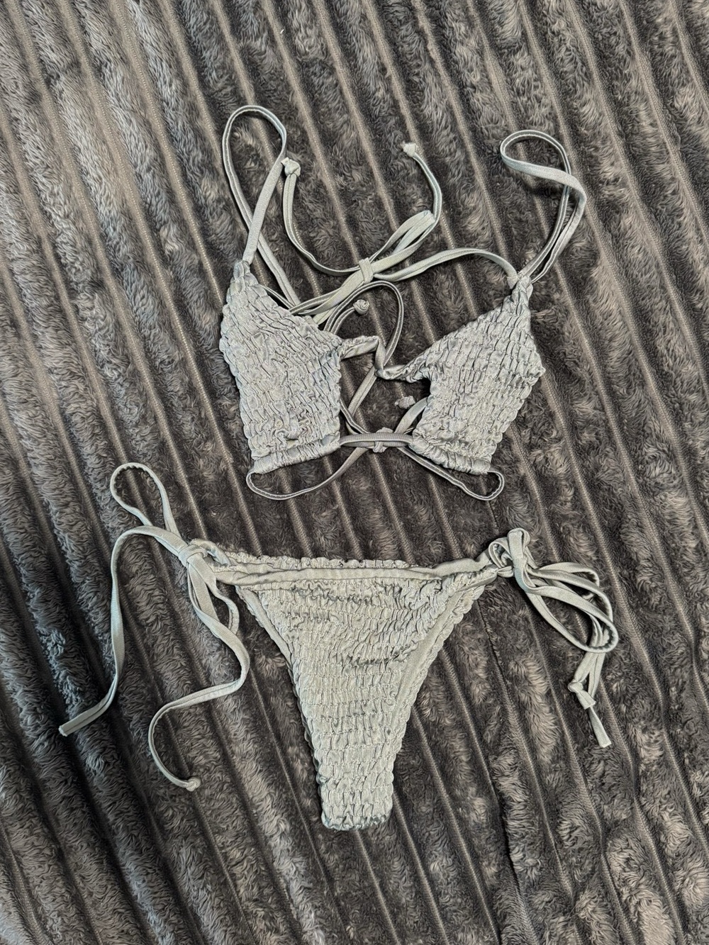 Sage Green Bikini Set - Small - Picture 4 of 6
